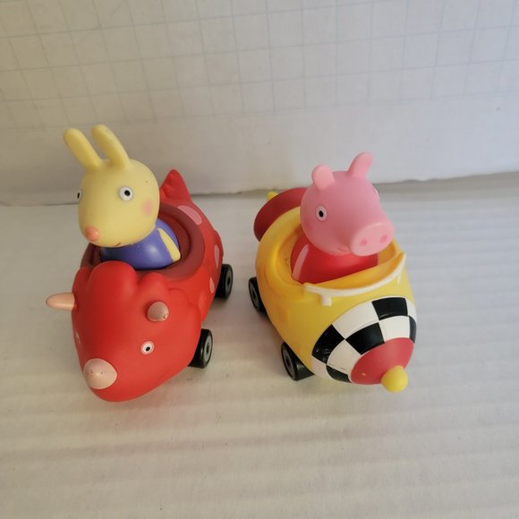 ABD | Toys | Peppa Pig Mini Buggy Yellow Rocket Richard Rabbit Dinosaur ...